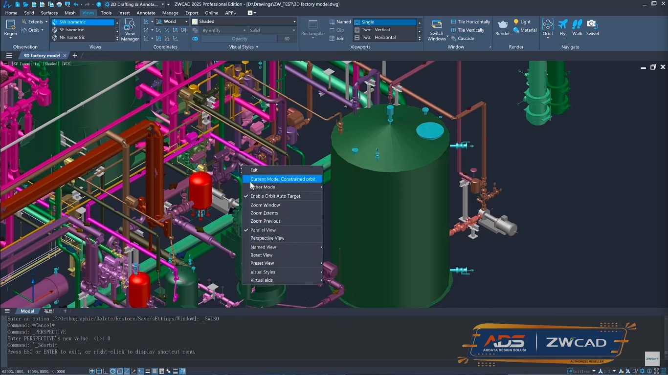 ZWCAD 3D